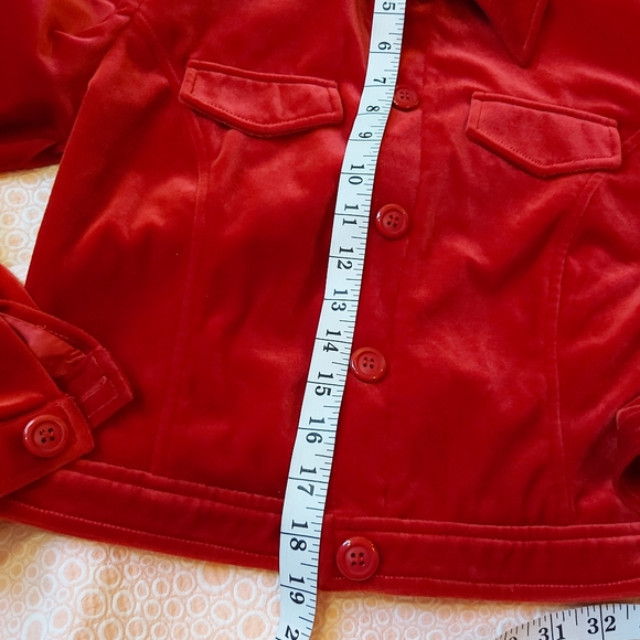 Clowncore Combo~ Yellow Crop Top And Red Button Up (S/M) - Picture 10 of 13